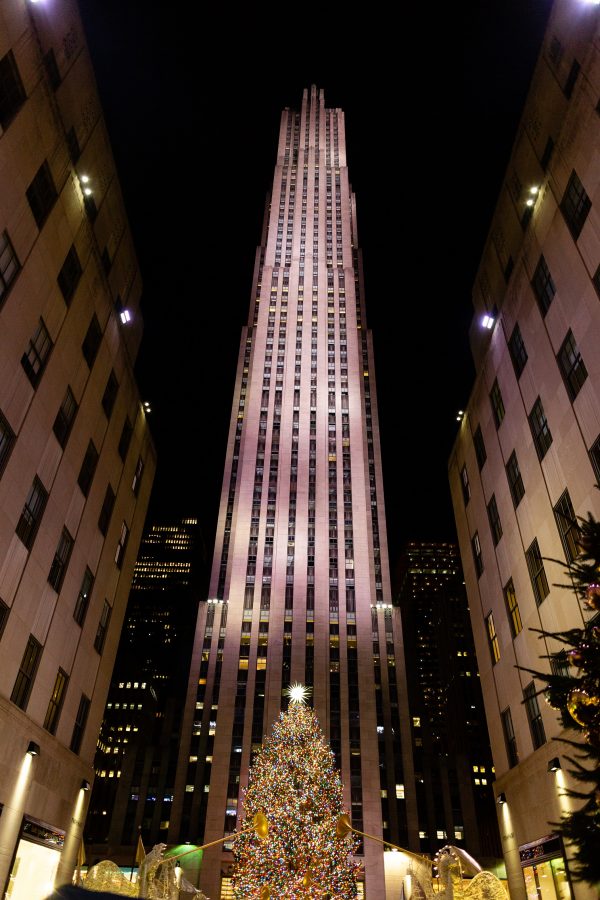 Rockefeller ice skating marriage proposal Petronella Photography