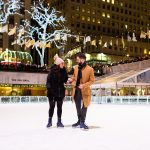 Rockefeller ice skating marriage proposal Petronella Photography