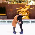 Rockefeller ice skating marriage proposal Petronella Photography