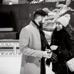 Rockefeller ice skating marriage proposal Petronella Photography