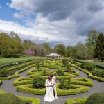 Shaq and Drew maternity photos at Deep Cut gardens in New Jersey
