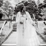 Shaq and Drew maternity photos at Deep Cut gardens in New Jersey