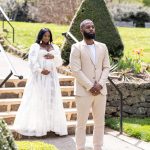 Shaq and Drew maternity photos at Deep Cut gardens in New Jersey