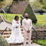 Shaq and Drew maternity photos at Deep Cut gardens in New Jersey