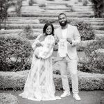 Shaq and Drew maternity photos at Deep Cut gardens in New Jersey