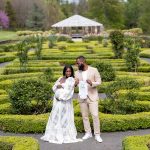 Shaq and Drew maternity photos at Deep Cut gardens in New Jersey