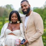 Shaq and Drew maternity photos at Deep Cut gardens in New Jersey