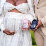 Shaq and Drew maternity photos at Deep Cut gardens in New Jersey