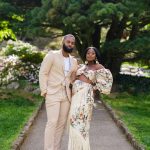 Shaq and Drew maternity photos at Deep Cut gardens in New Jersey